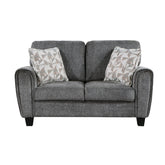 2pc Set: Sofa, Love 9214GY*2