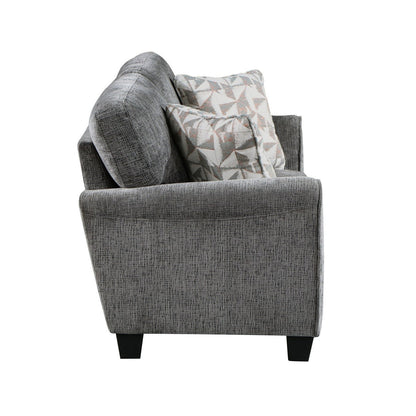 2pc Set: Sofa, Love 9214GY*2