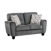 2pc Set: Sofa, Love 9214GY*2