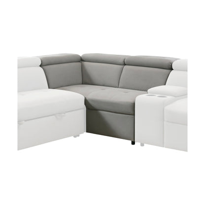 Homelegance 2-Seater Corner Seat With Adjustable Headrests