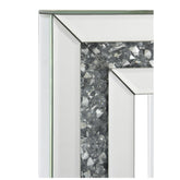 Ayelet Table Lamp with Square Shade White and Mirror 923288