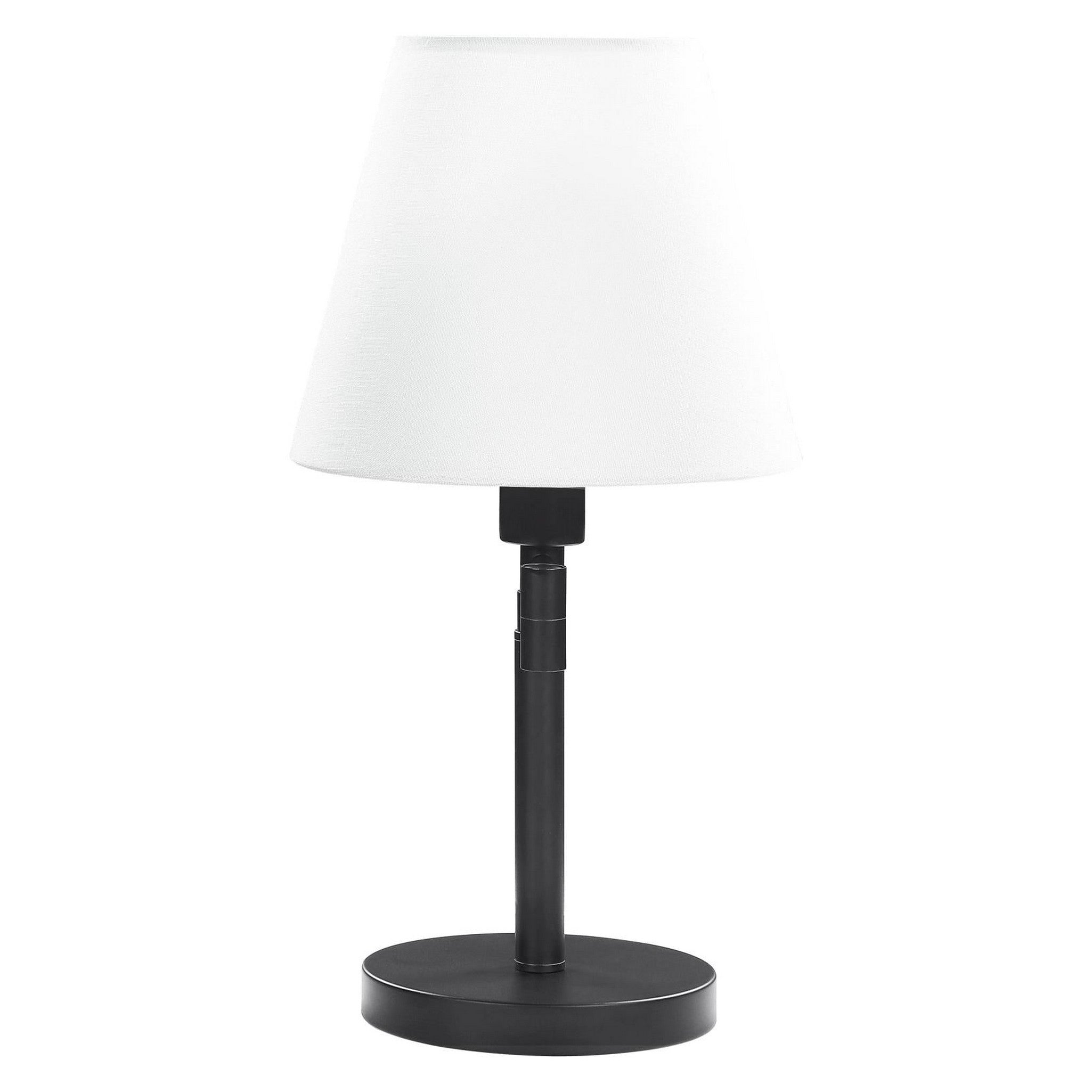 Colombe Rotatable Frame Table Lamp Off White and Matte Black 923306