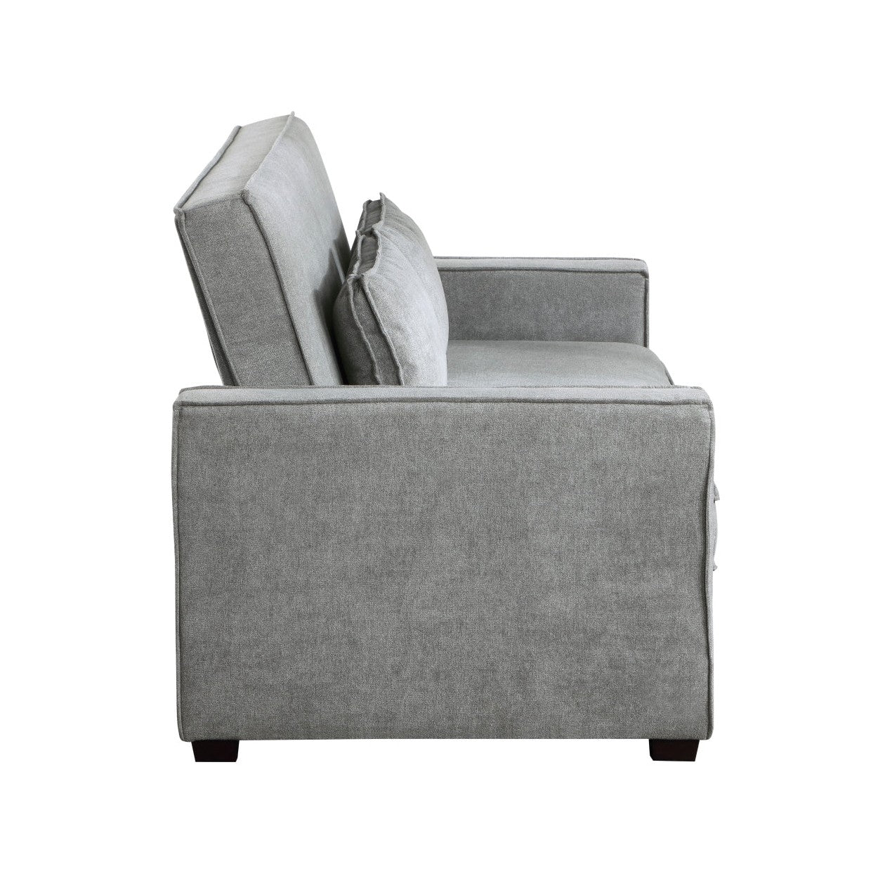 SOFA W/ PULL-OUT BED(CLICK-CLACK BACK), GRAY 9238GY-3CL