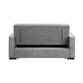 SOFA W/ PULL-OUT BED(CLICK-CLACK BACK), GRAY 9238GY-3CL