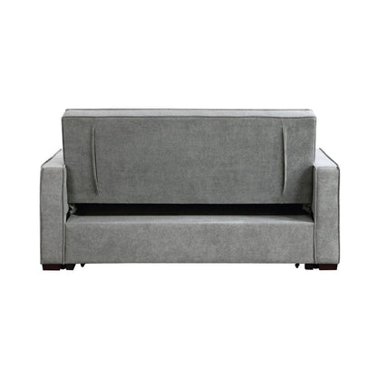 SOFA W/ PULL-OUT BED(CLICK-CLACK BACK), GRAY 9238GY-3CL