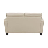 2pc Set: Sofa, Love 9266BEG*2
