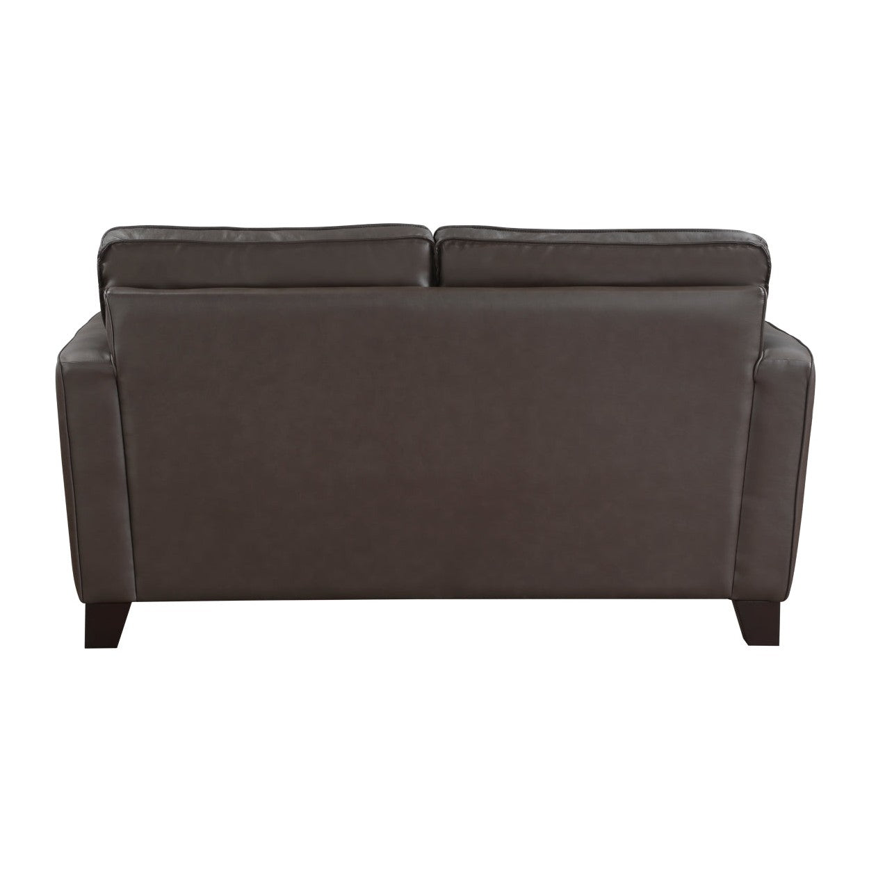 2pc Set: Sofa, Love 9266BRW*2