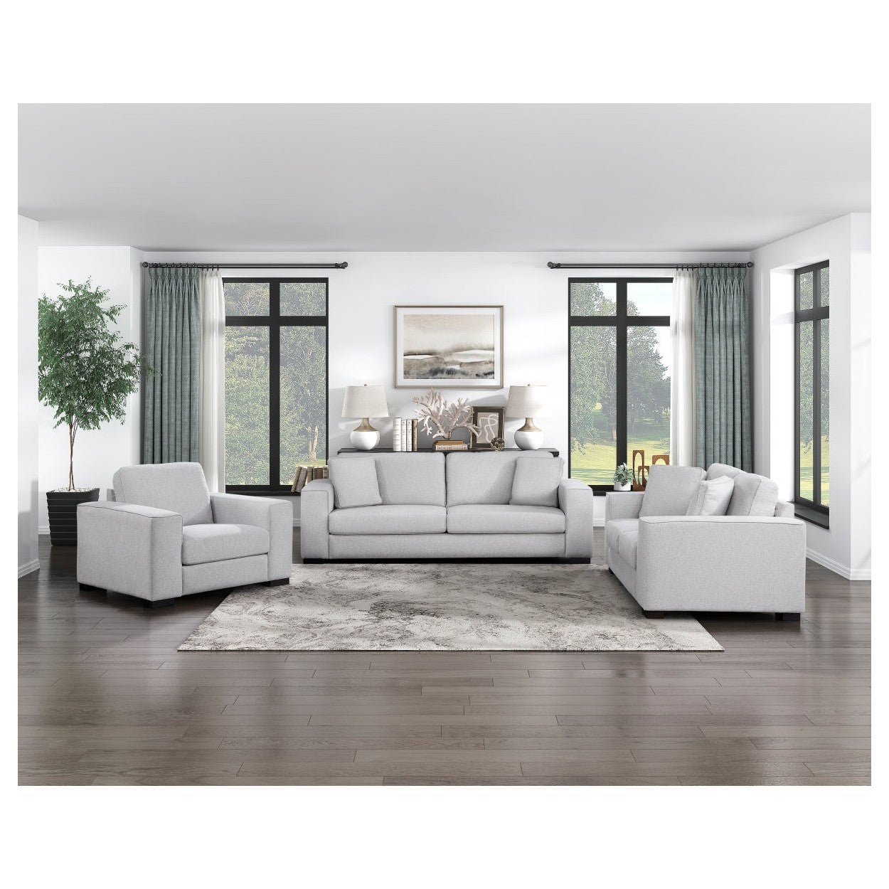 Love Seat 9288GY-2