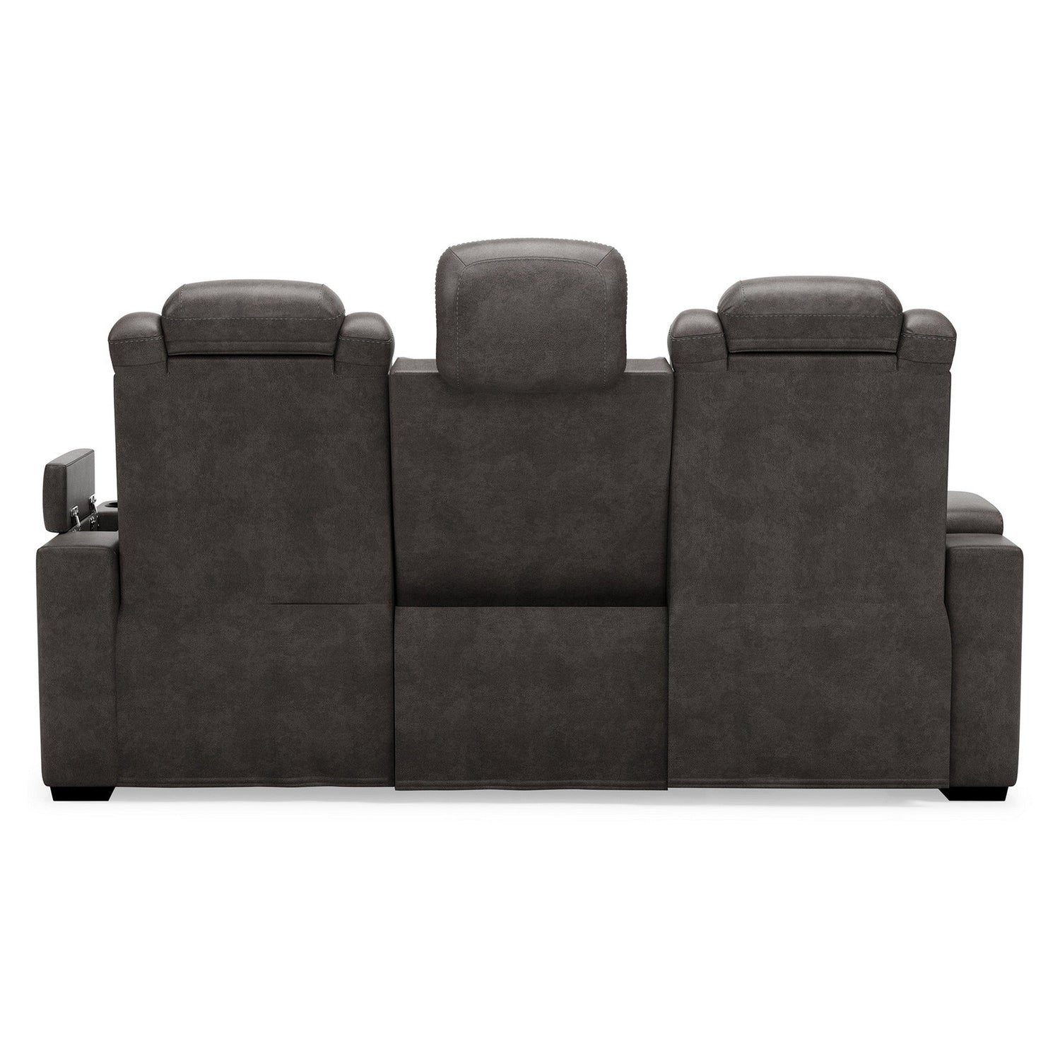 HyllMont Power Reclining Sofa Ash-9300315