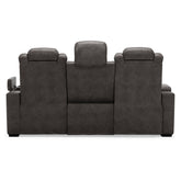 HyllMont Power Reclining Sofa Ash-9300315