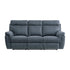 Double Reclining Sofa with Drop-Down Cup Holders 9301BUE-3