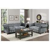2pc Set: Sofa, Love 9326DG*2