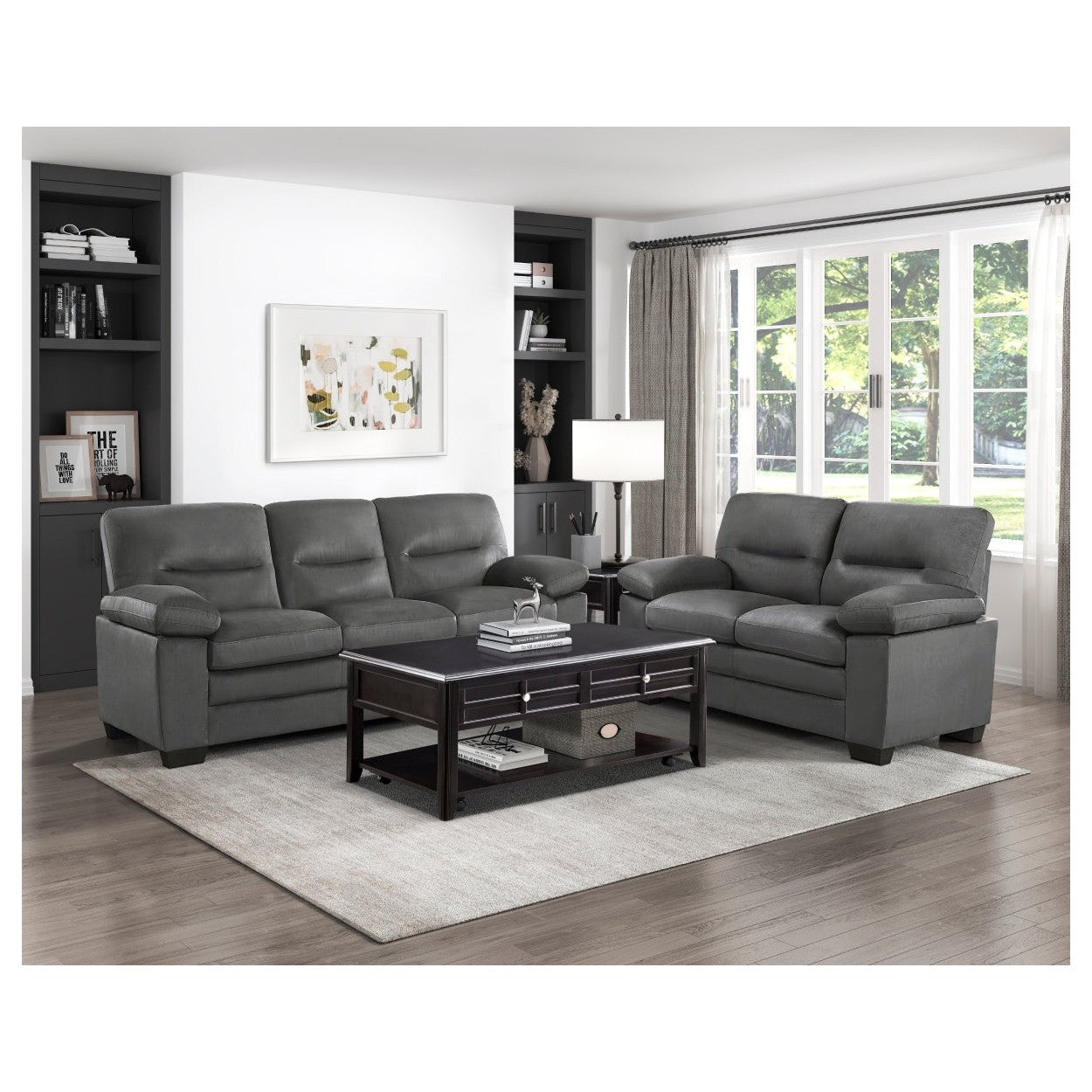 Love Seat 9328DG-2