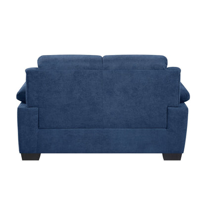 2pc Set: Sofa, Love 9333BU*2