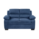 2pc Set: Sofa, Love 9333BU*2