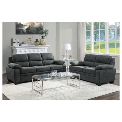 2pc Set: Sofa, Love 9333DG*2