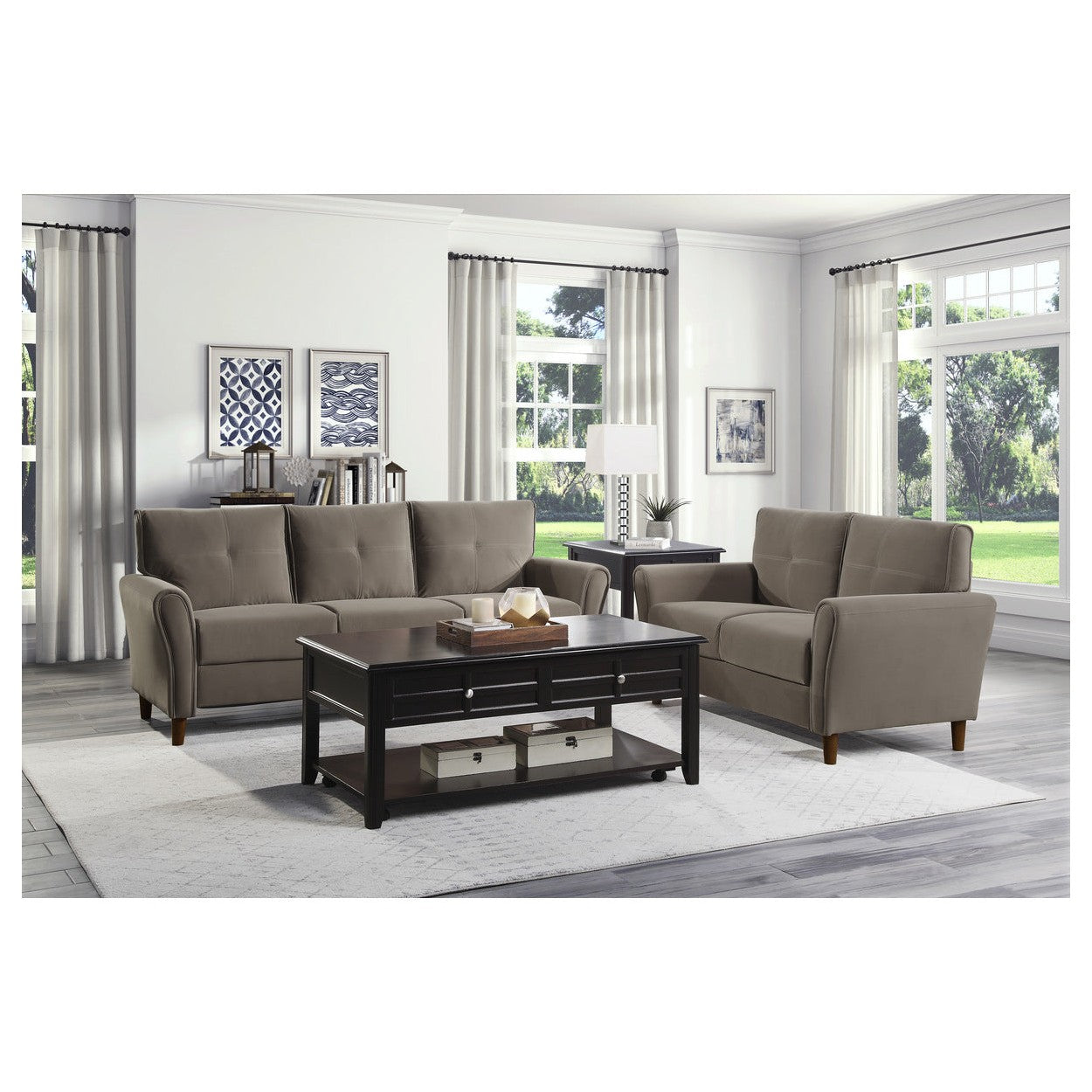 Sofa 9348BRW-3