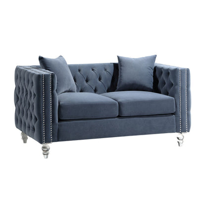 2pc Set: Sofa, Love 9349DBU*2