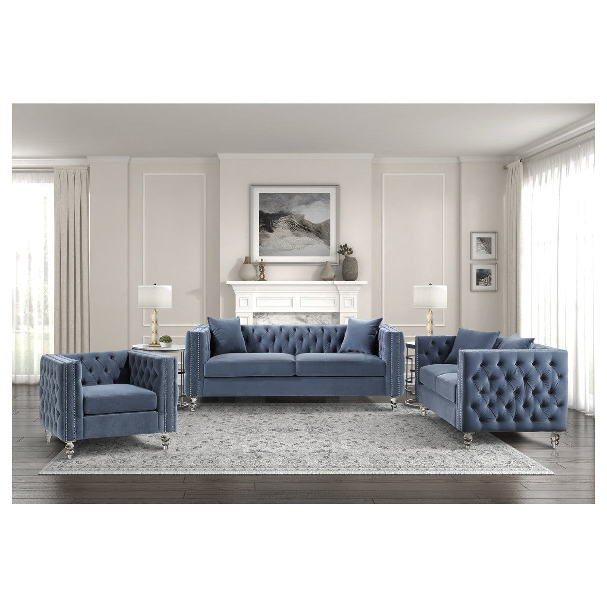 Sofa 9349DBU-3