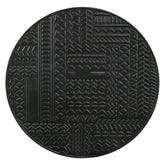 Loannis 2-piece Round Nesting Table Matte Black 935842