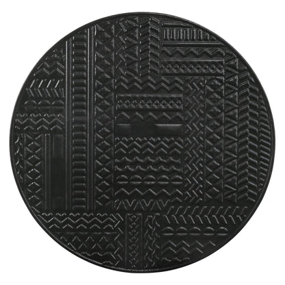 Loannis 2-piece Round Nesting Table Matte Black 935842