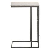 Angeliki Accent Table with Marble Top White 936025