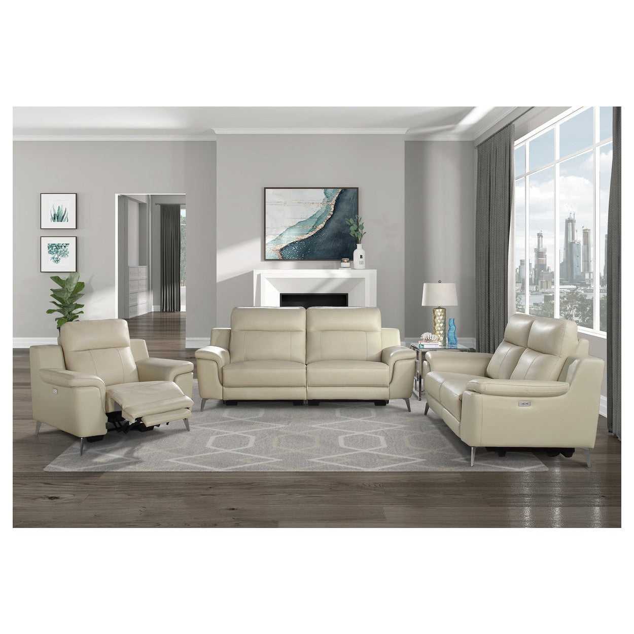 Power Reclining Chair 9360BEG-1PW