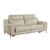 (2)Power Reclining Sofa 9360BEG-3PW*