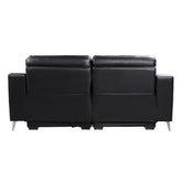 (2)Power Reclining Sofa 9360BLK-3PW*