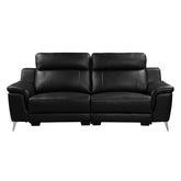 (2)Power Reclining Sofa 9360BLK-3PW*