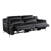 (2)Power Reclining Sofa 9360BLK-3PW*