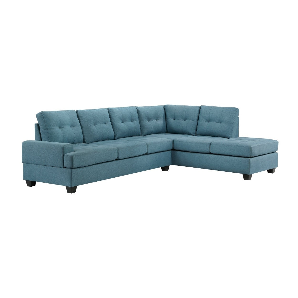 (2)2-Piece Reversible Sectional 9367BU*SC