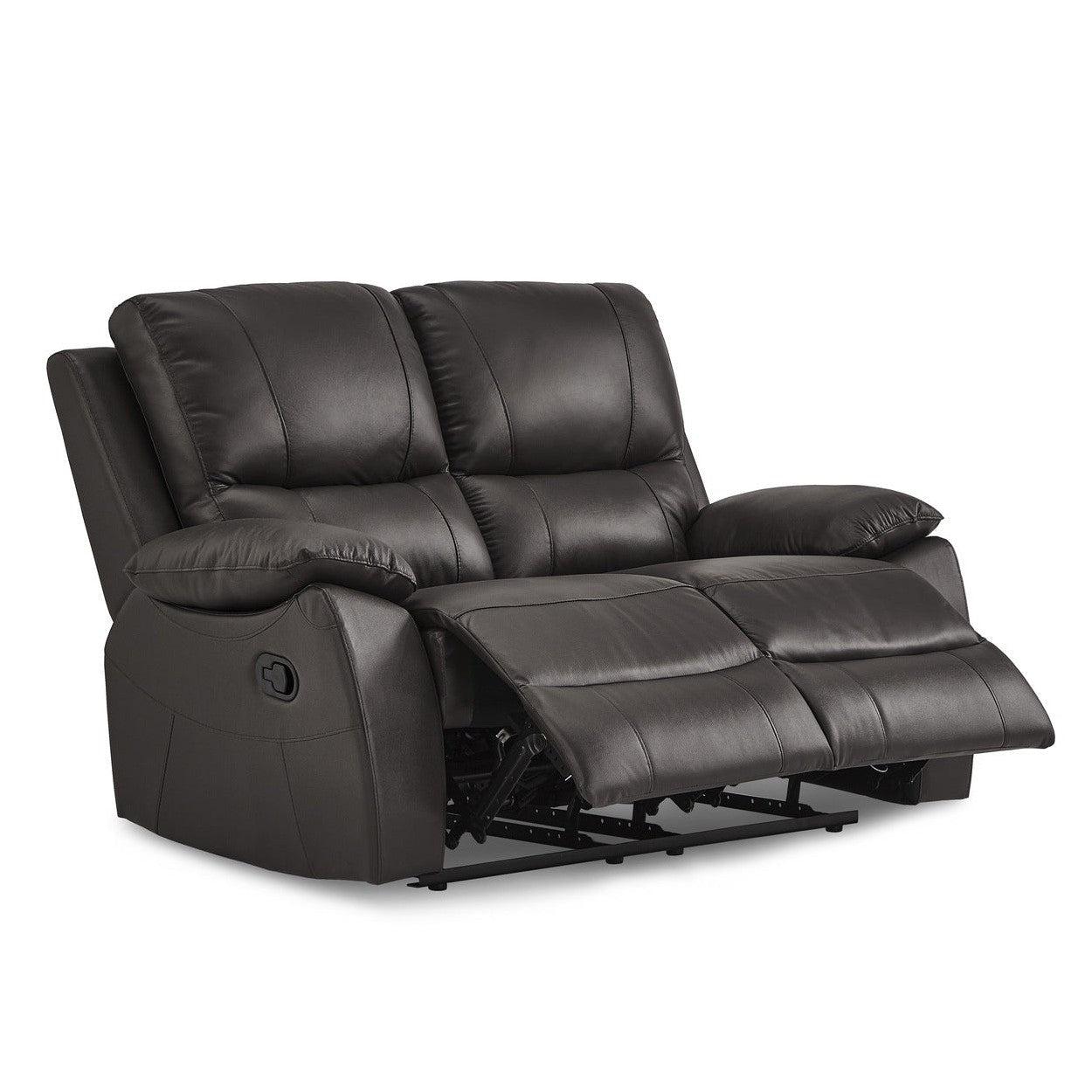 2pc Set: Sofa, Love 9368BRW*2