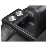 2pc Set: Sofa, Love 9388GRY*2