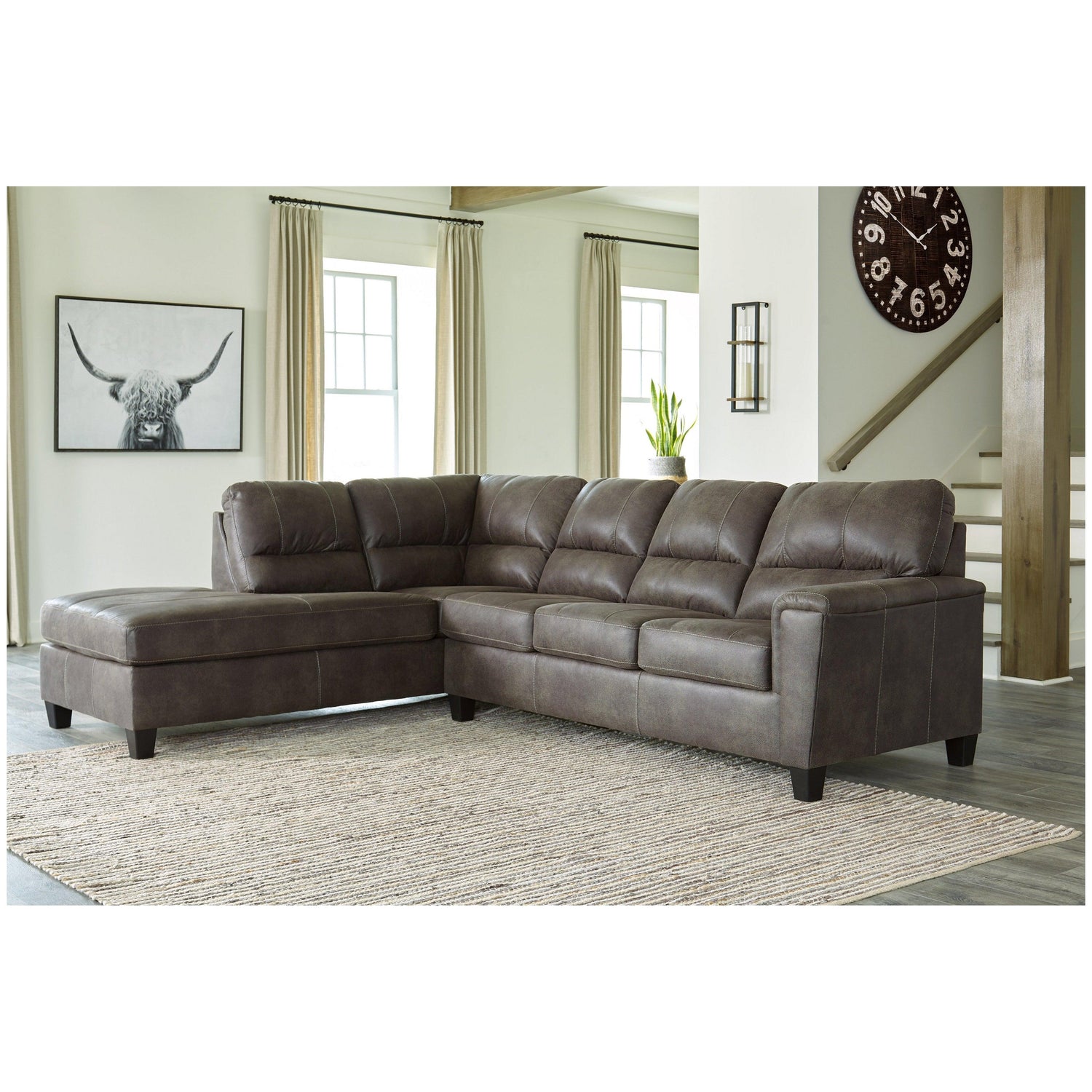 Navi 2-Piece Sectional with Chaise