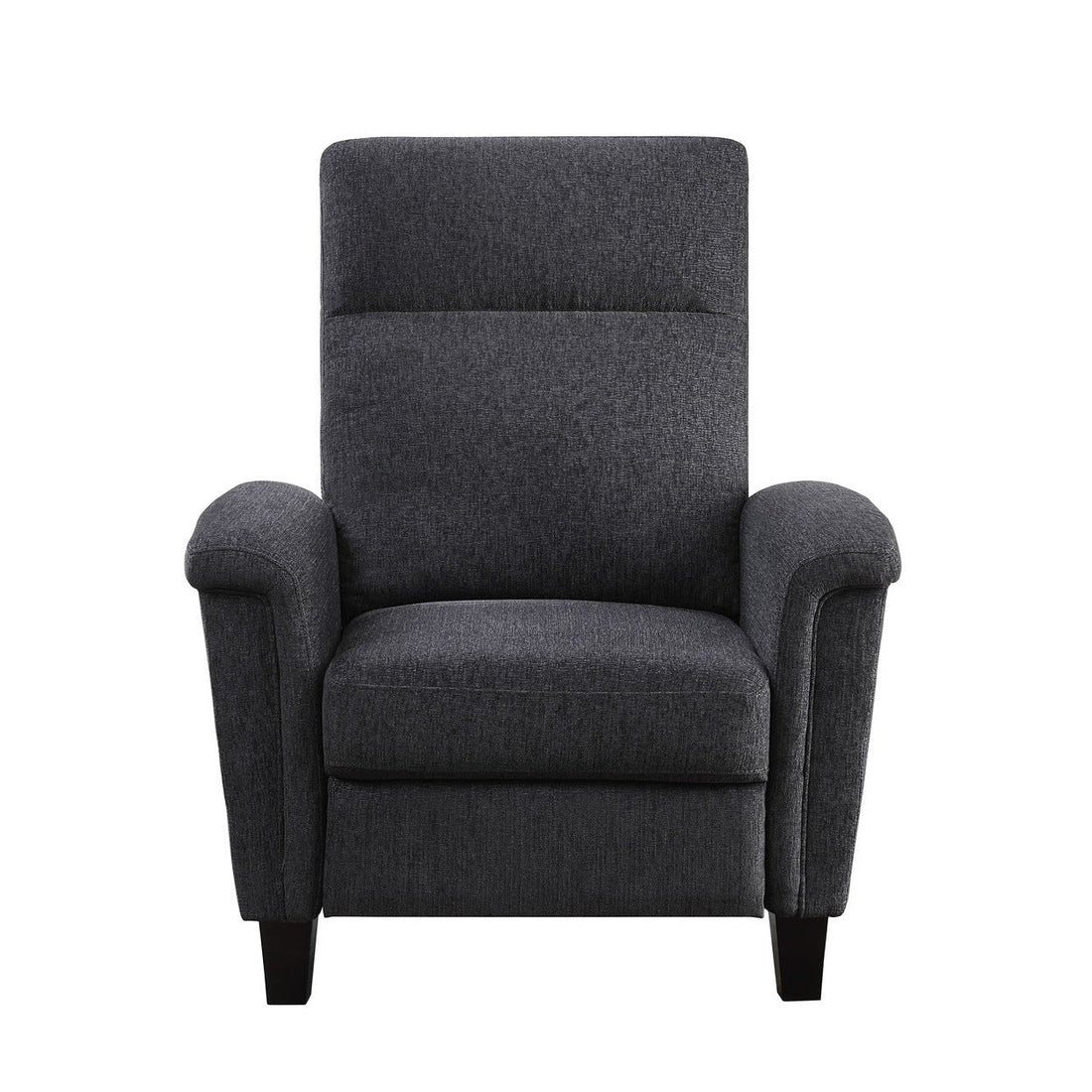 PUSH BACK RECL. CHR, DARK GRAY CHENILLE 9400CNDG-1