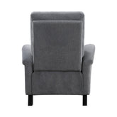PUSH BACK RECL. CHR, GRAY CHENILLE 9400CNGY-1