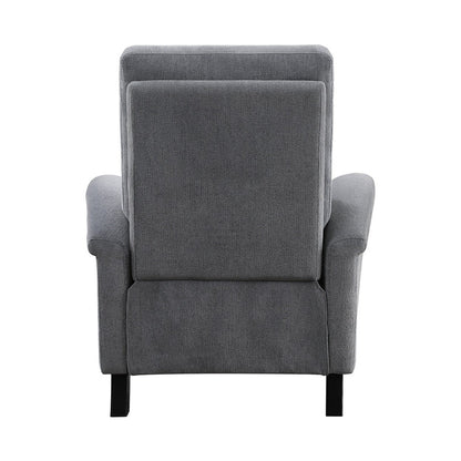 PUSH BACK RECL. CHR, GRAY CHENILLE 9400CNGY-1