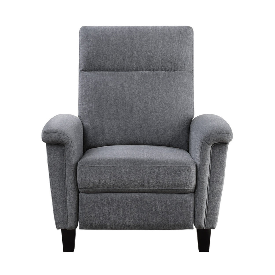 PUSH BACK RECL. CHR, GRAY CHENILLE 9400CNGY-1