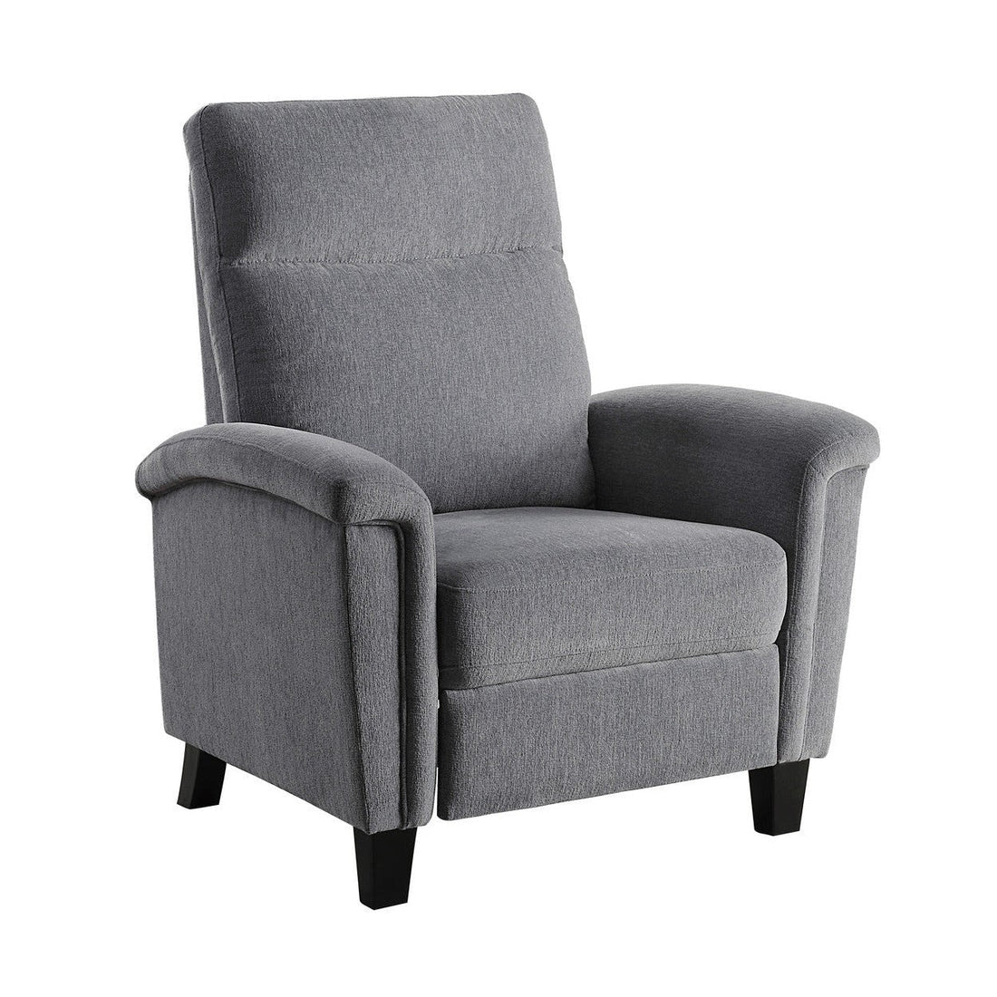 PUSH BACK RECL. CHR, GRAY CHENILLE 9400CNGY-1
