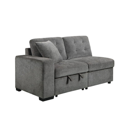 (2)2-Piece Sectional 9401GRY*22LRU