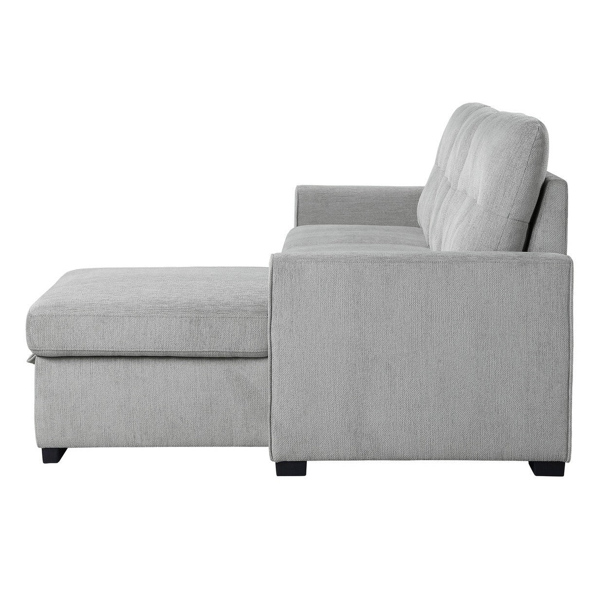 (2)2-Piece Reversible Sectional with Storage 9402GRY*SC
