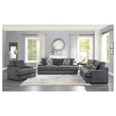 Sofa with 4 Pillows 9404DG-3