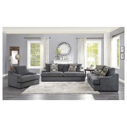 Sofa with 4 Pillows 9404DG-3
