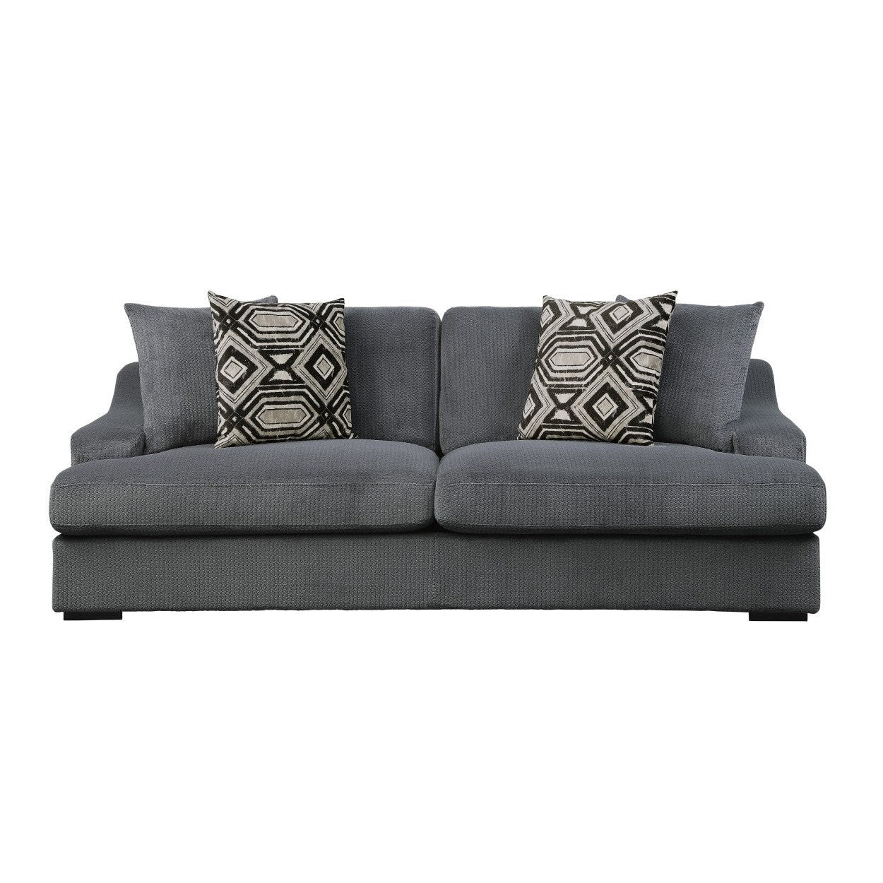 Sofa with 4 Pillows 9404DG-3