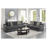 2pc Set: Sofa, Love 9404DG*2
