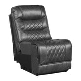 (6)6-Piece Modular Power Reclining Sectional 9405GY*6LRRR