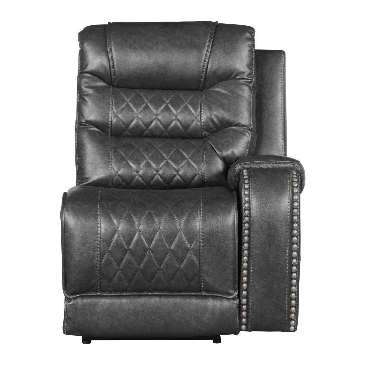 (6)6-Piece Modular Power Reclining Sectional 9405GY*6LRRR