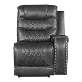 (6)6-Piece Modular Power Reclining Sectional 9405GY*6LRRR