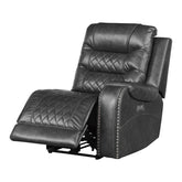 (6)6-Piece Modular Power Reclining Sectional 9405GY*6LRRR